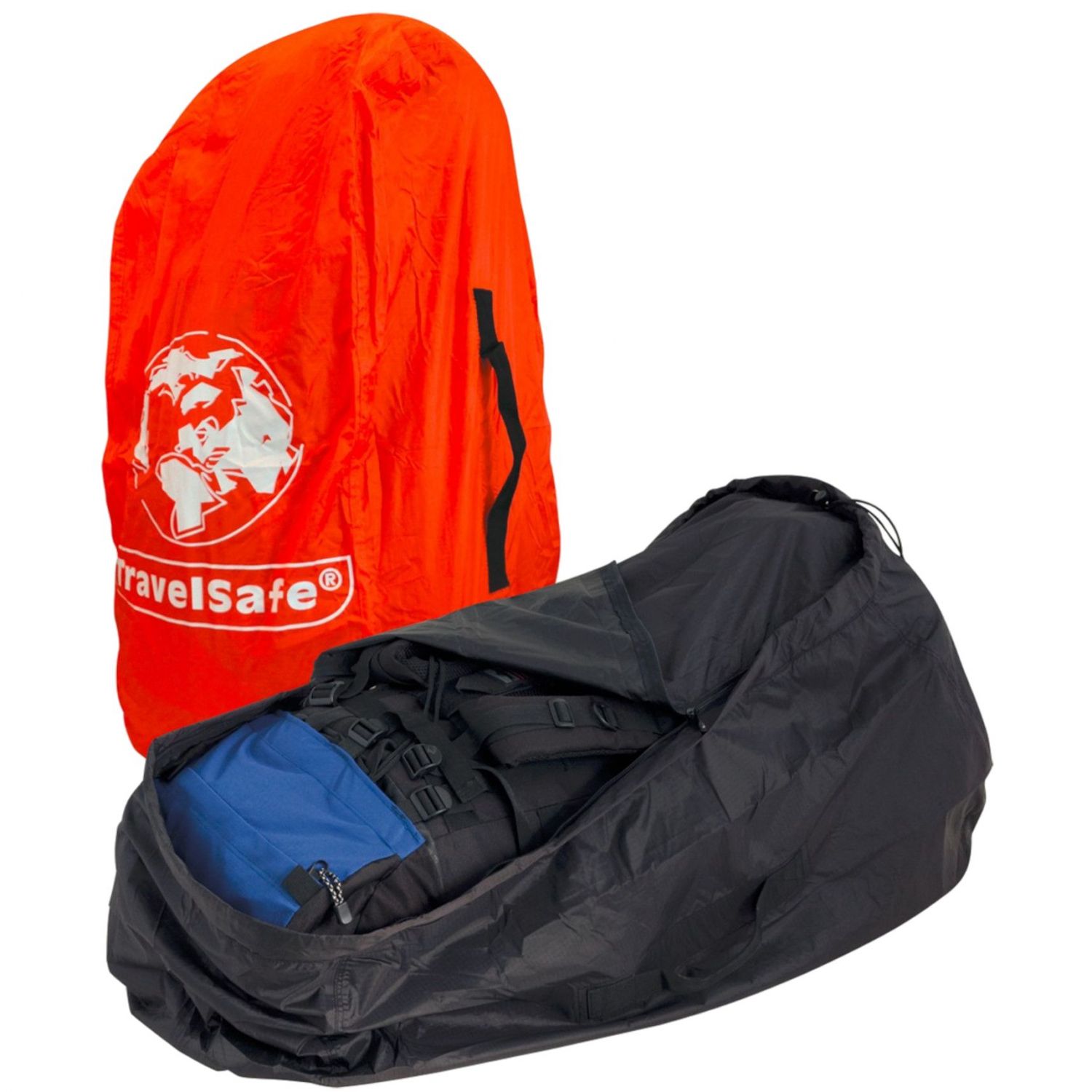 TravelSafe Sade/lentokoneen Suoja L, musta