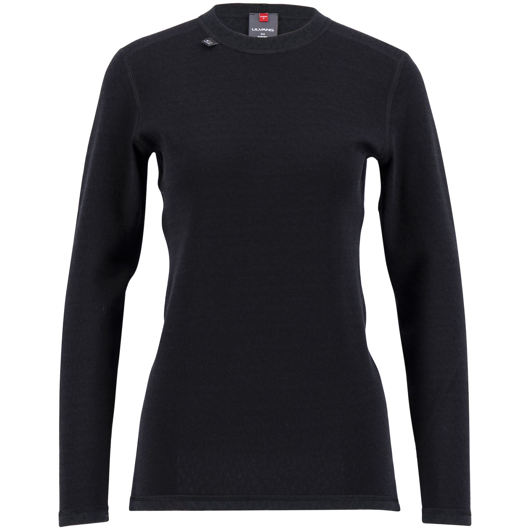 Ulvang Comfort 200 Round Neck suksi aluspaita nainen musta