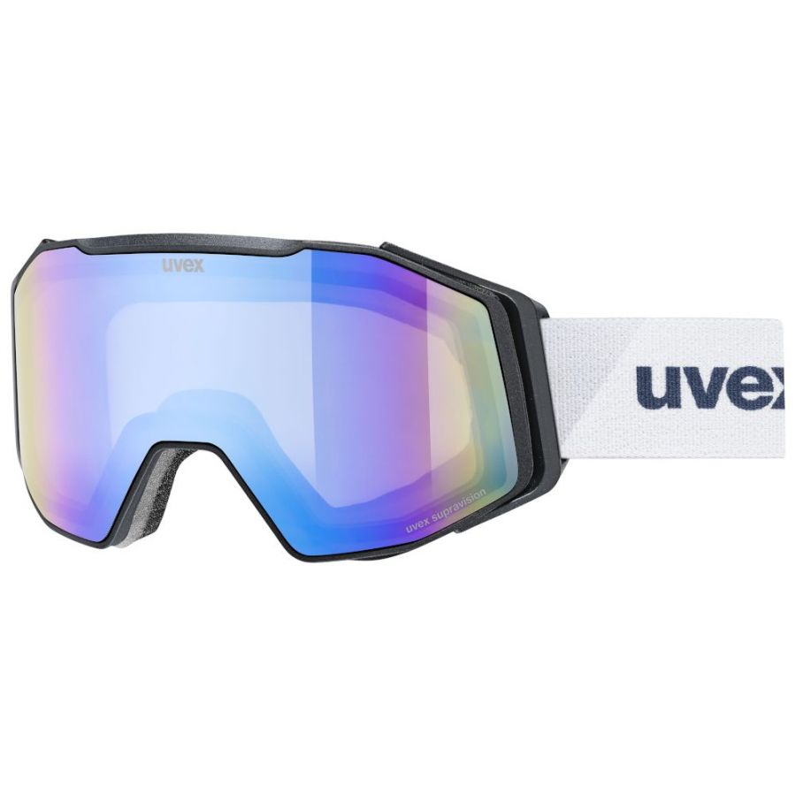 Uvex Gravity FM, laskettelulasit, valkoinen/musta