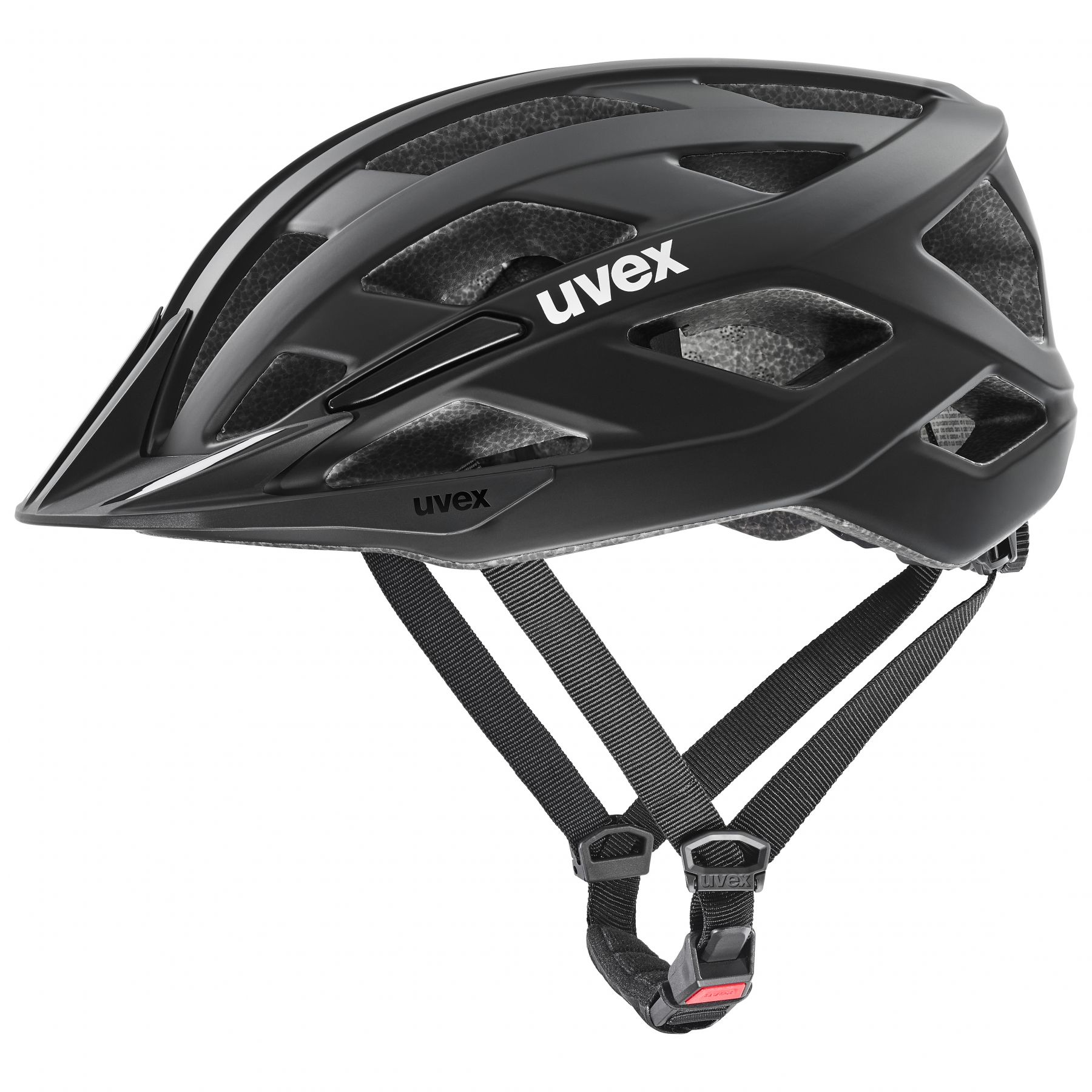 Uvex I-Vo 2, pyöräilykypärä, musta