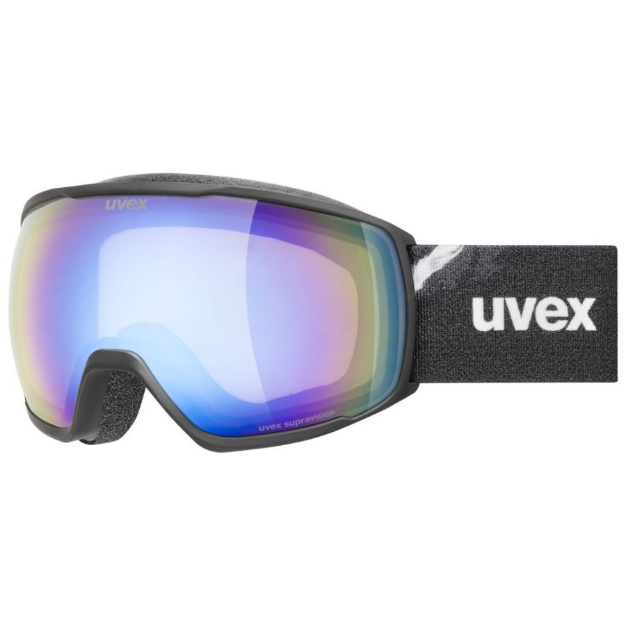Uvex Victorious FM, laskettelulasit, musta/valkoinen
