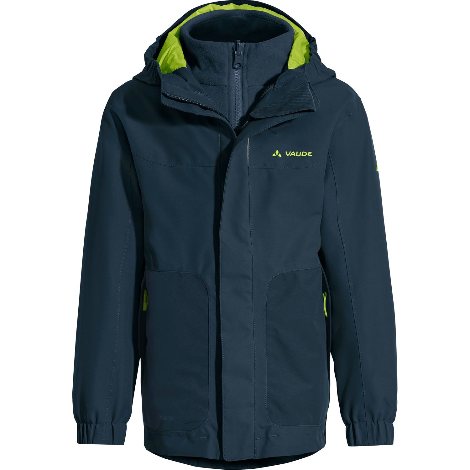 Vaude Kids Campfire 3in1 Jacket IV, talvitakki, tummansininen