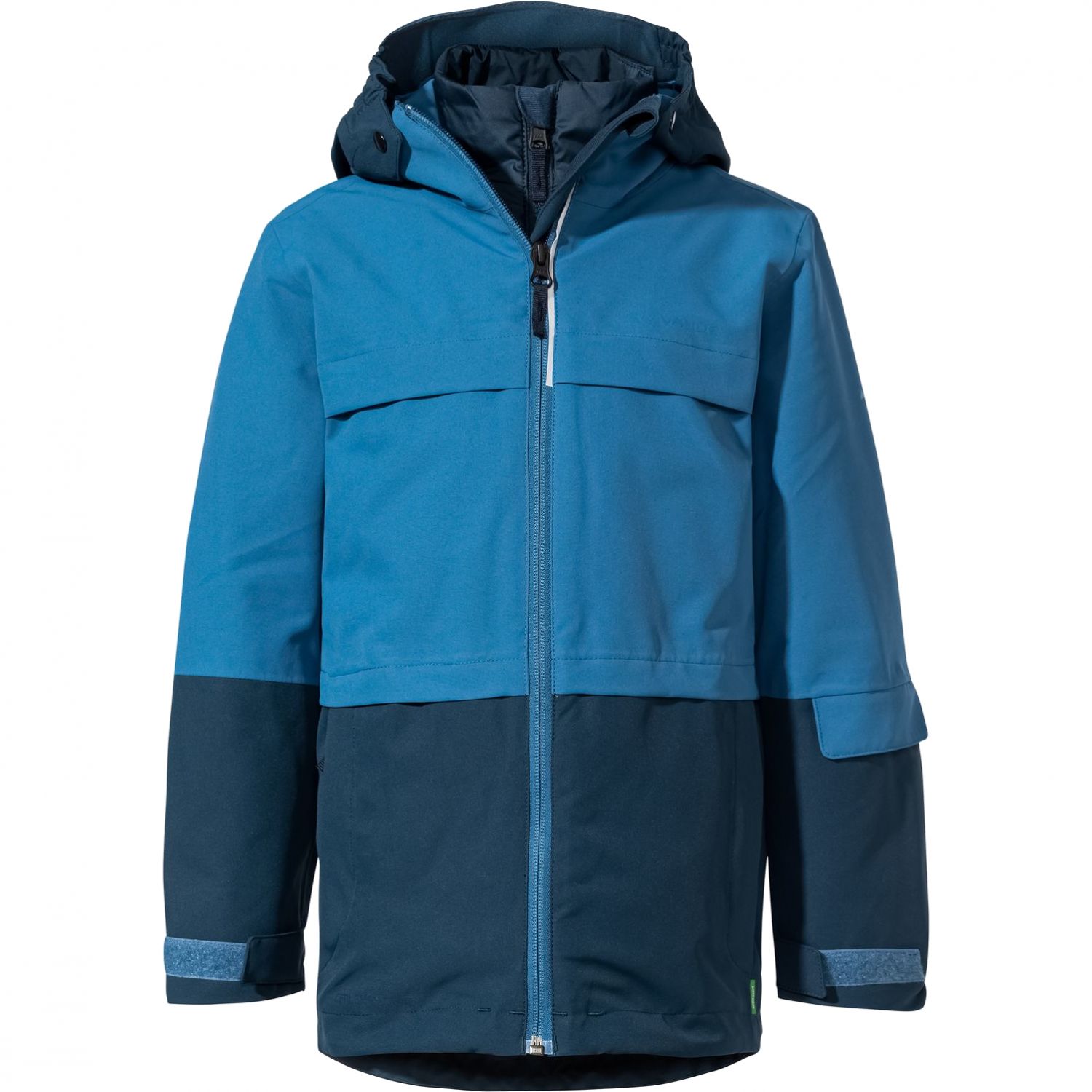 Vaude Kids Snow Cup 3in1 Jacket II, laskettelutakki, sininen