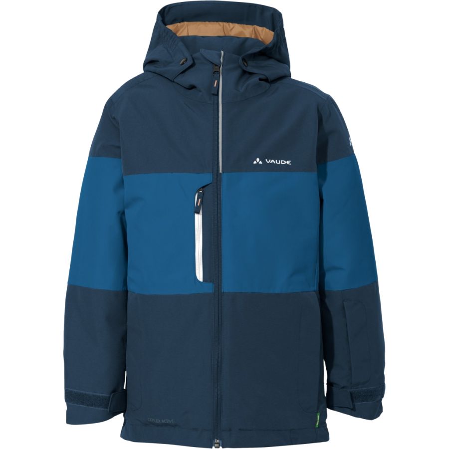 Vaude Kids Snow Cup Jacket, laskettelutakki, tummansininen/sininen