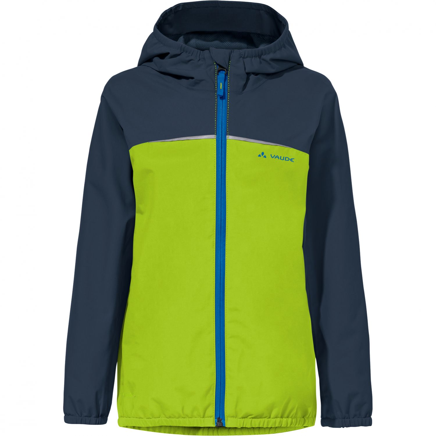 Vaude Kids Turaco Jacket II, sadetakki, vihreä
