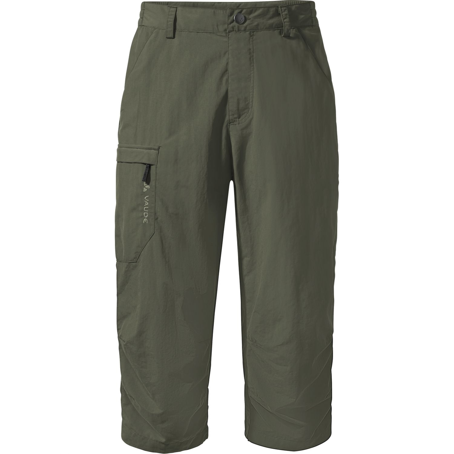 Vaude Men's Farley Capri Pants II, vaellushousut, herre, vihreä