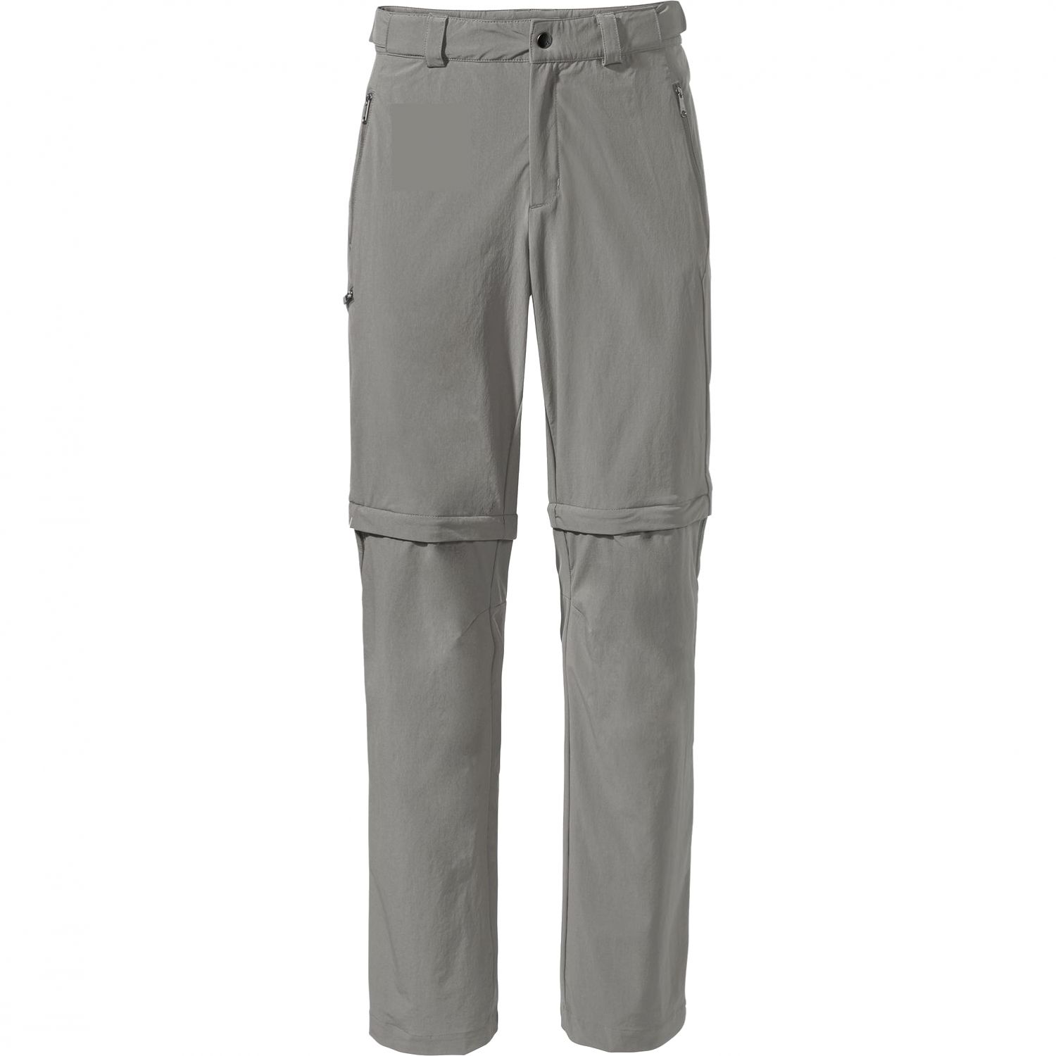 Vaude Men's Farley Stretch T-Zip Pants III, vaellushousut, herre, harmaa