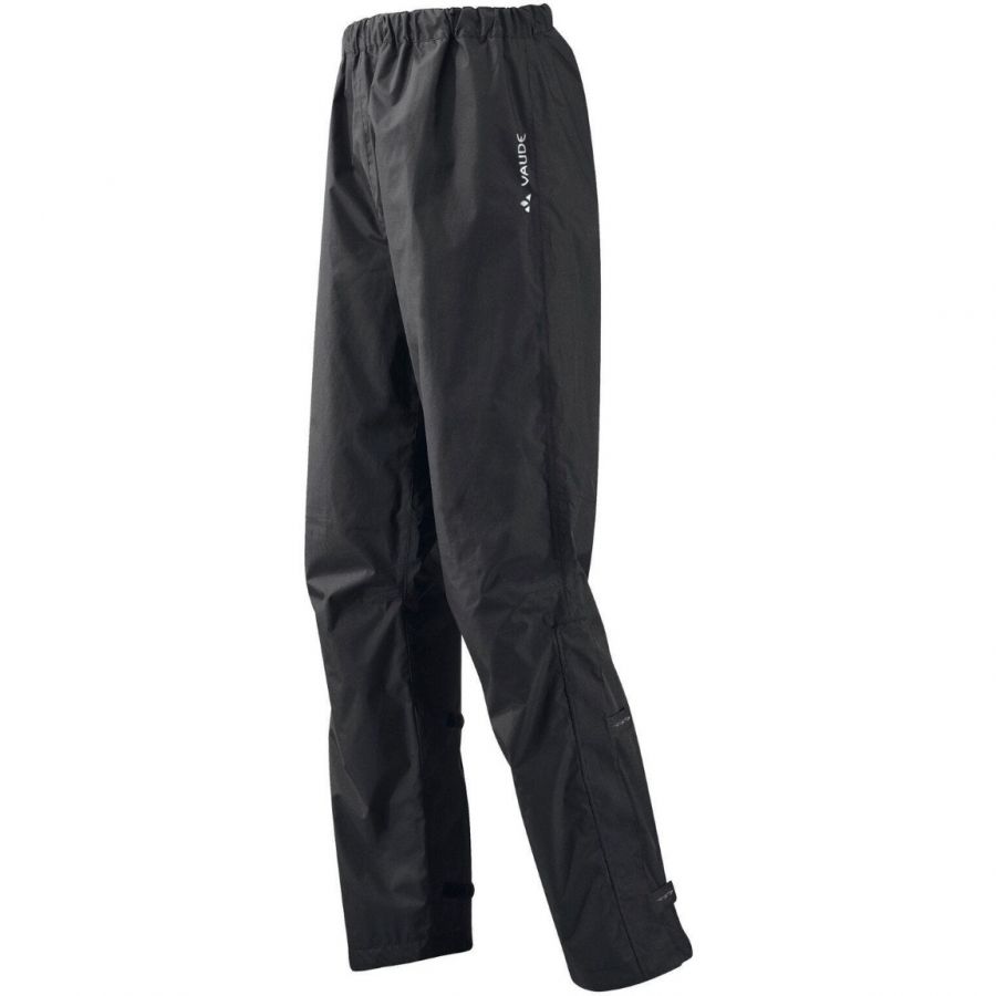 Vaude Men"s Fluid Pants II S/S+L/S, sadehousut, musta'
