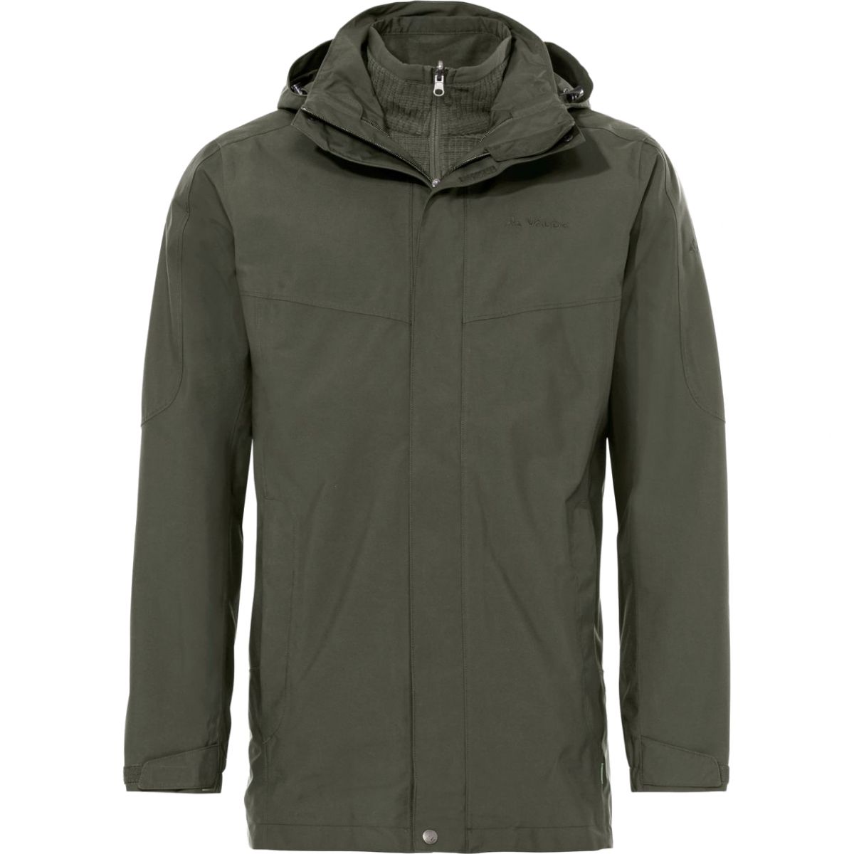 Vaude Men's Idris 3in1 Parka III, talvitakki, herre, vihreä