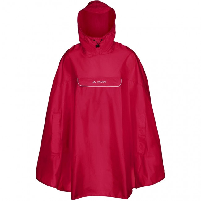 Vaude Valdipino Poncho, punainen