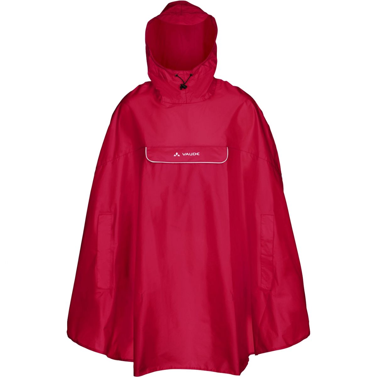 Vaude Valdipino Poncho, tummanpunainen