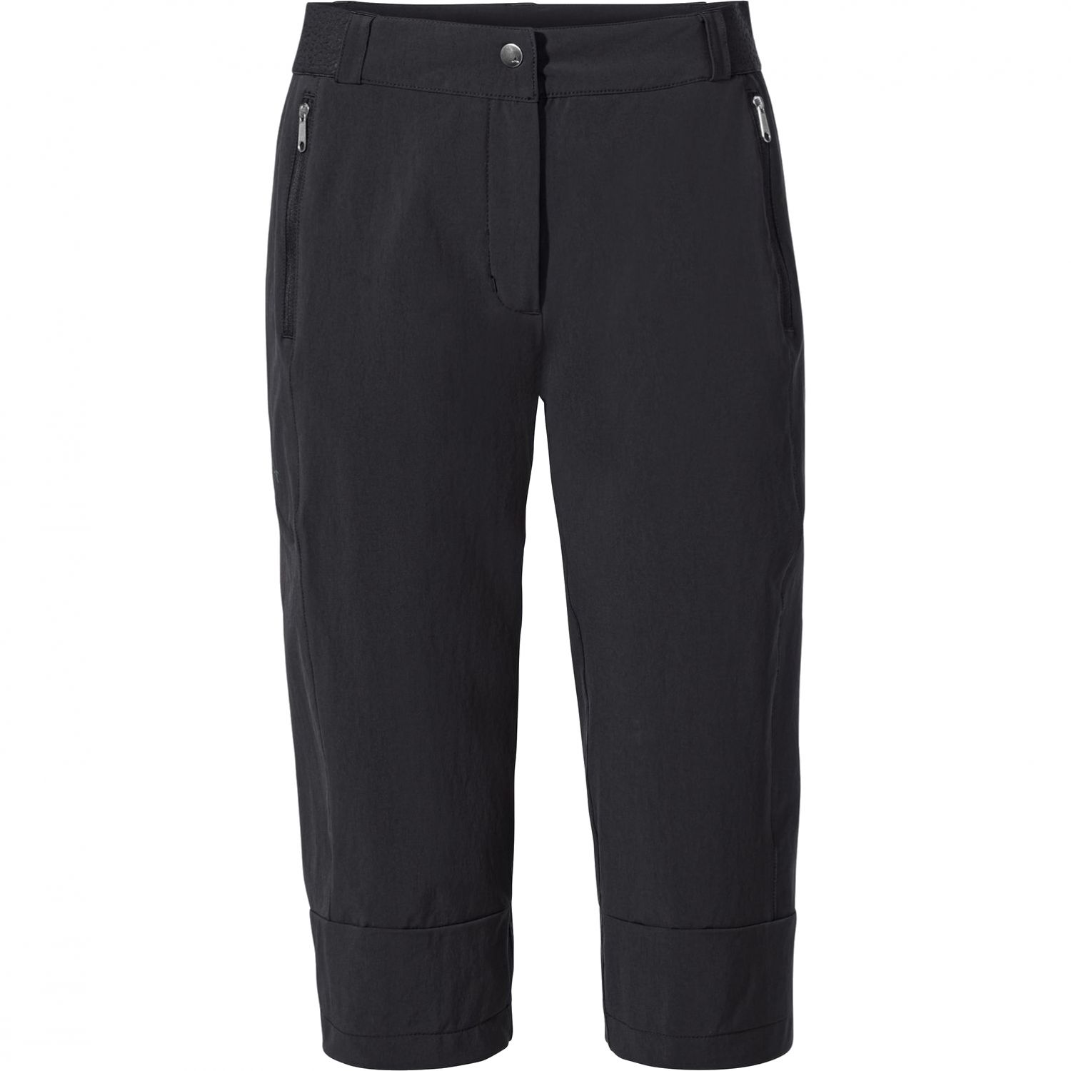 Vaude Women's Farley Stretch Capri III, vaellushousut, naiset, musta